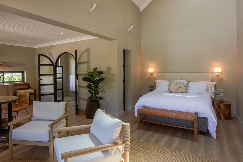 Luxury Suite with Veranda b A luxury suite sitting area at Hemelberg